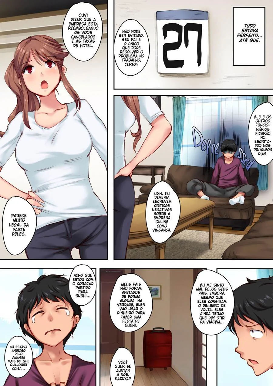 Brincando sozinho na casa da minha amiga