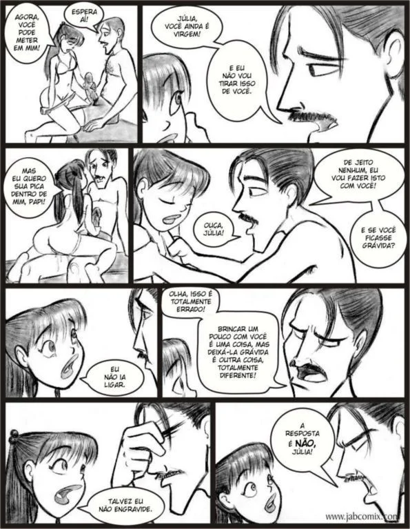 Ay papi 06 quadrinhos porno pai comendo cu da filha