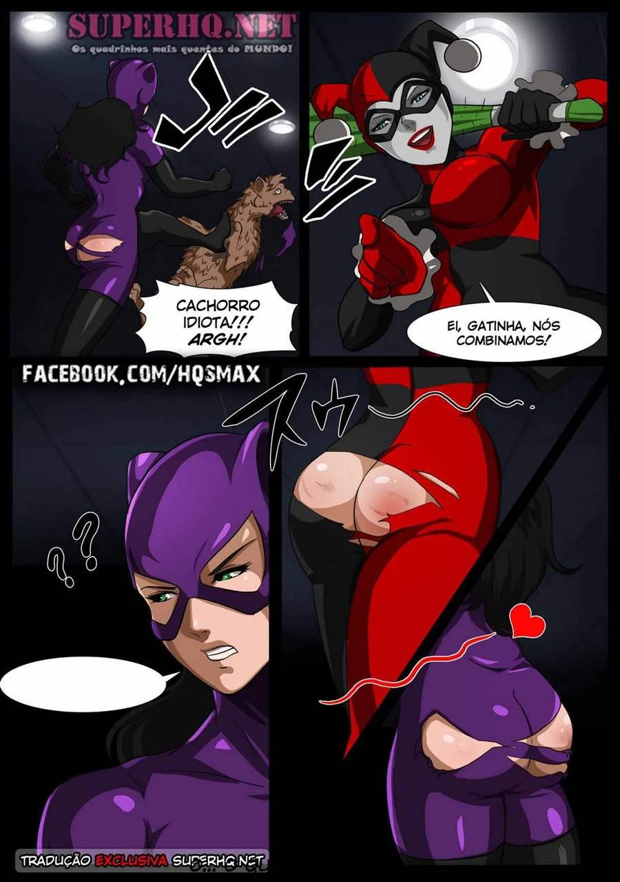 Catwoman vs Harley