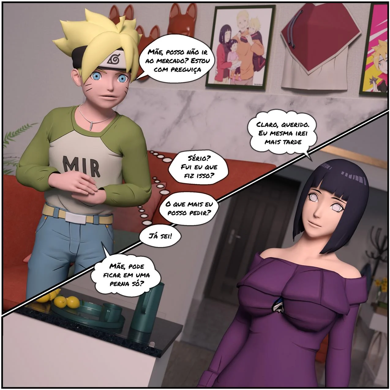 Boruto e o pergaminho do Jiraiya