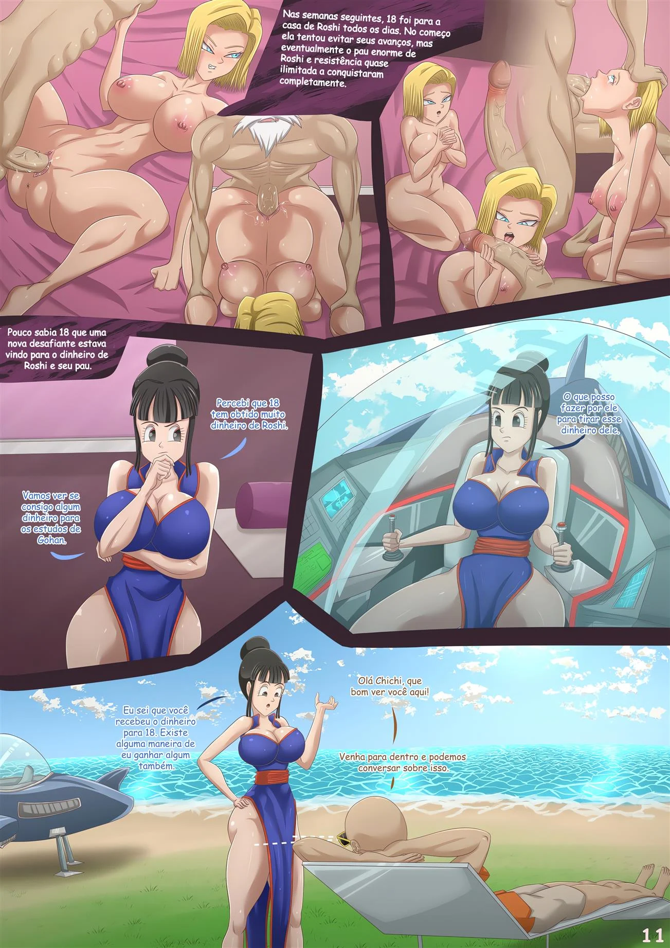 As conquistas do Mestre Kame