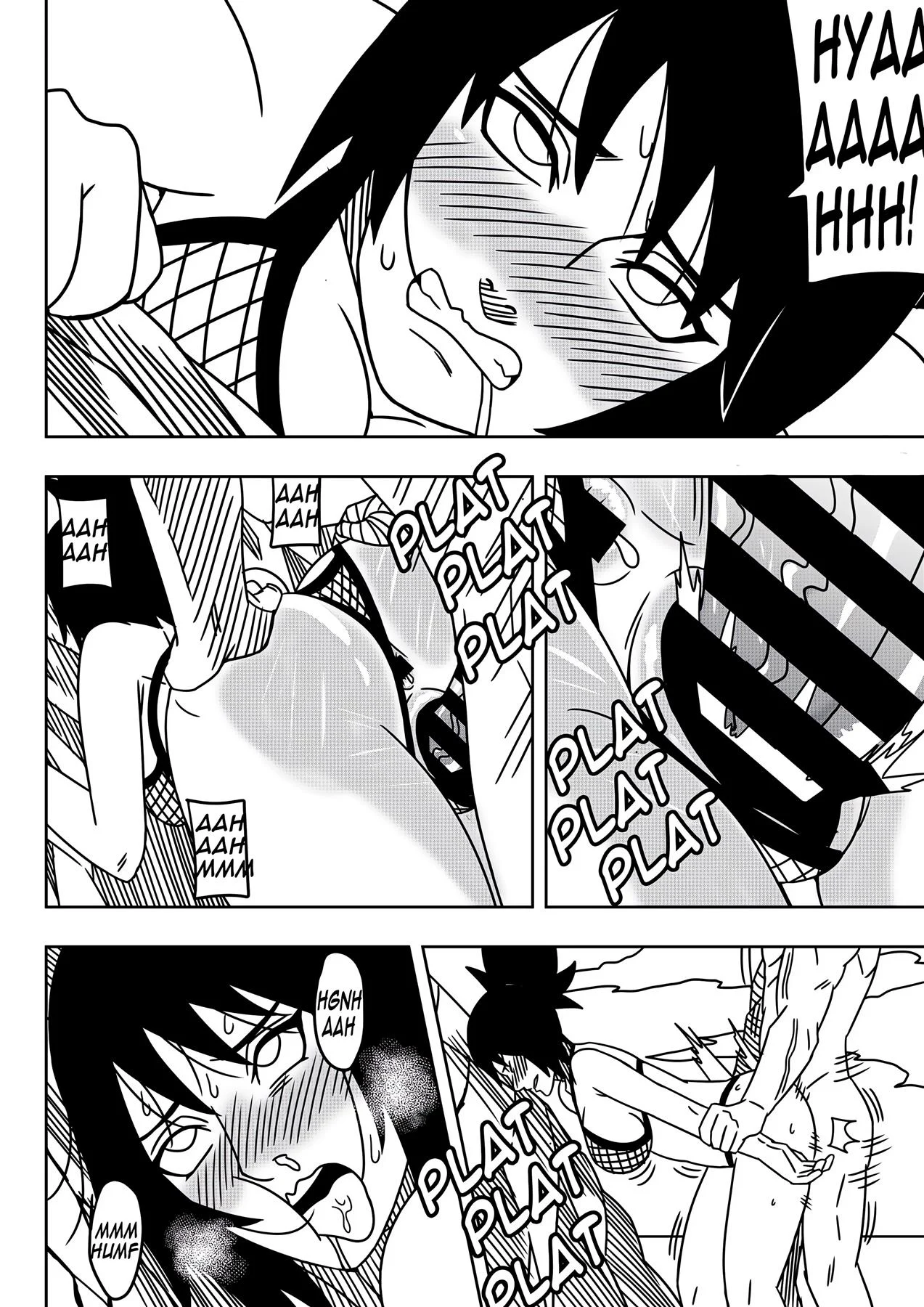 Anko fodendo as ninjas de Konoha