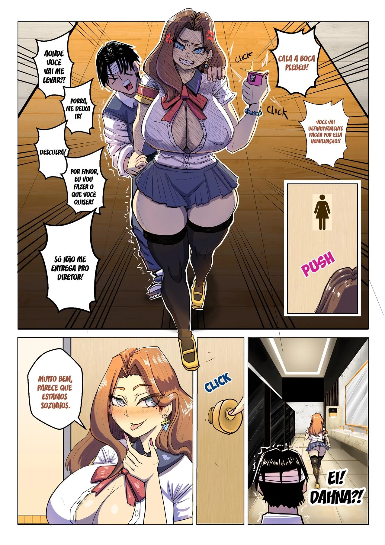 Colegiais não são vadias ok?