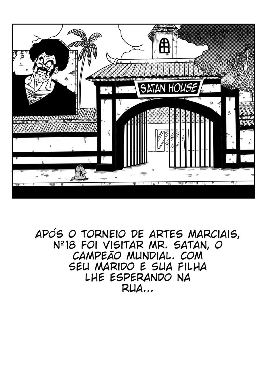 18-gou to Mister Satan!! Seiteki Sentou!