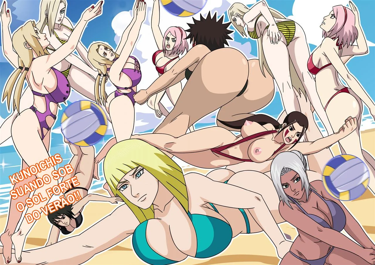 Anko fodendo as ninjas de Konoha