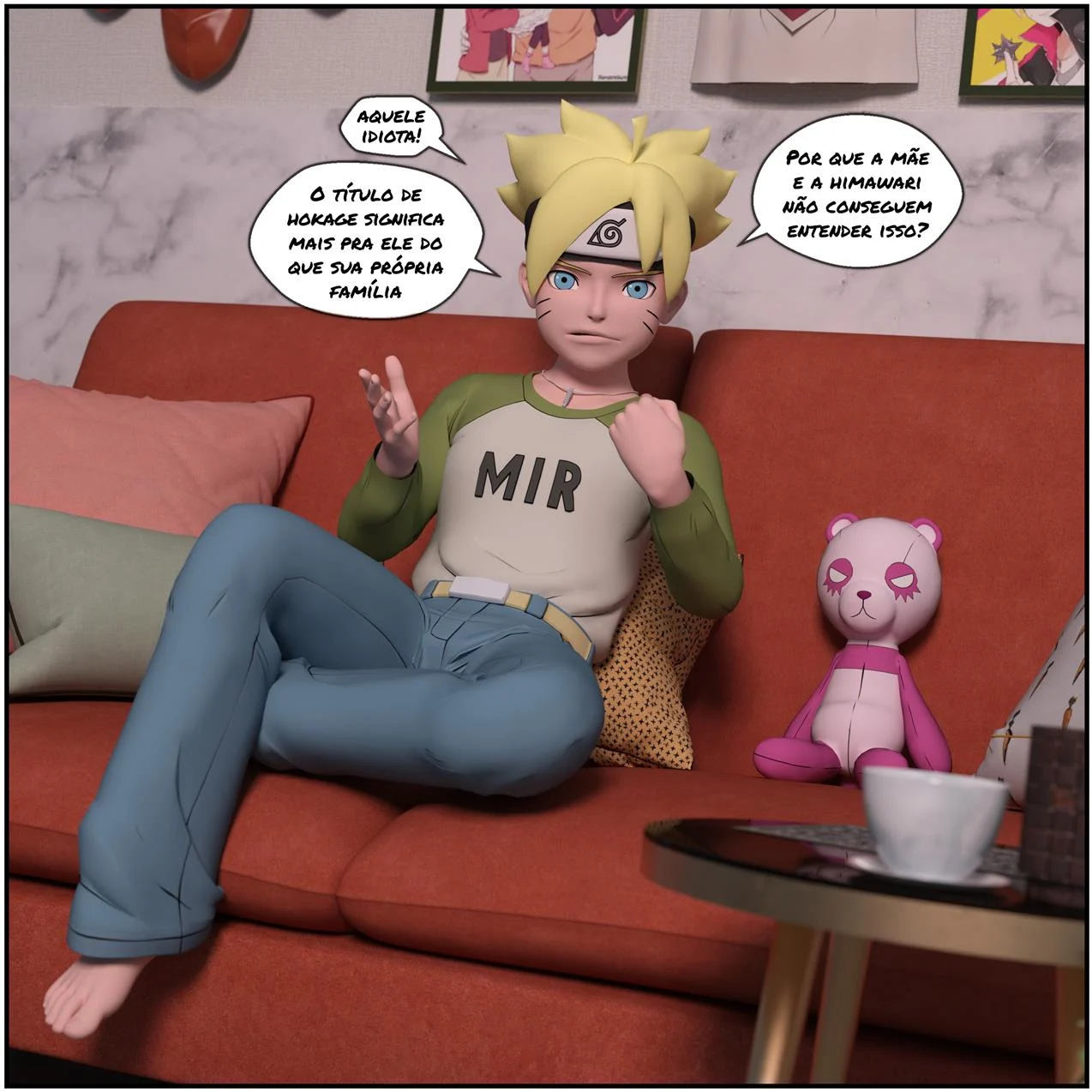 Boruto e o pergaminho do Jiraiya