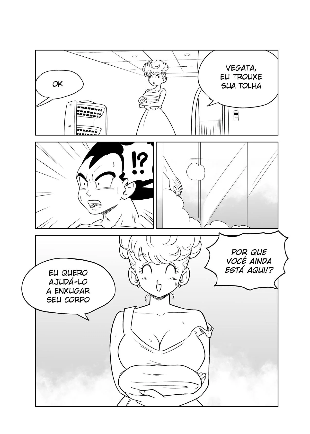 A sogra safada de Vegeta