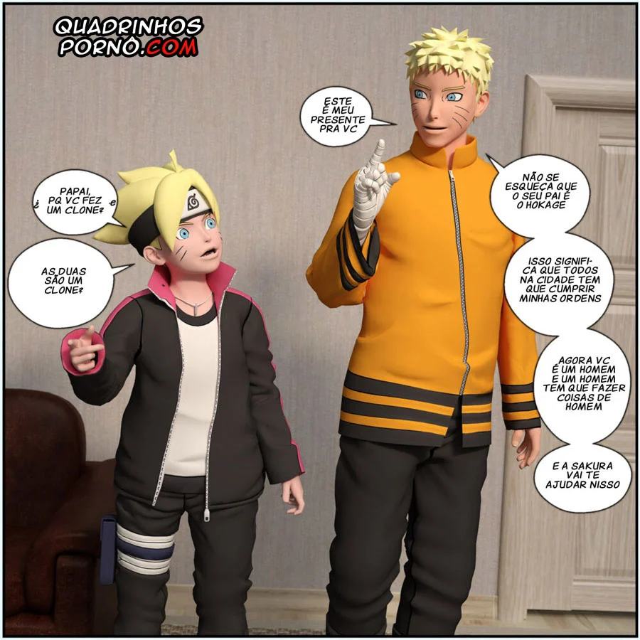 Boruto perdendo a virgindade