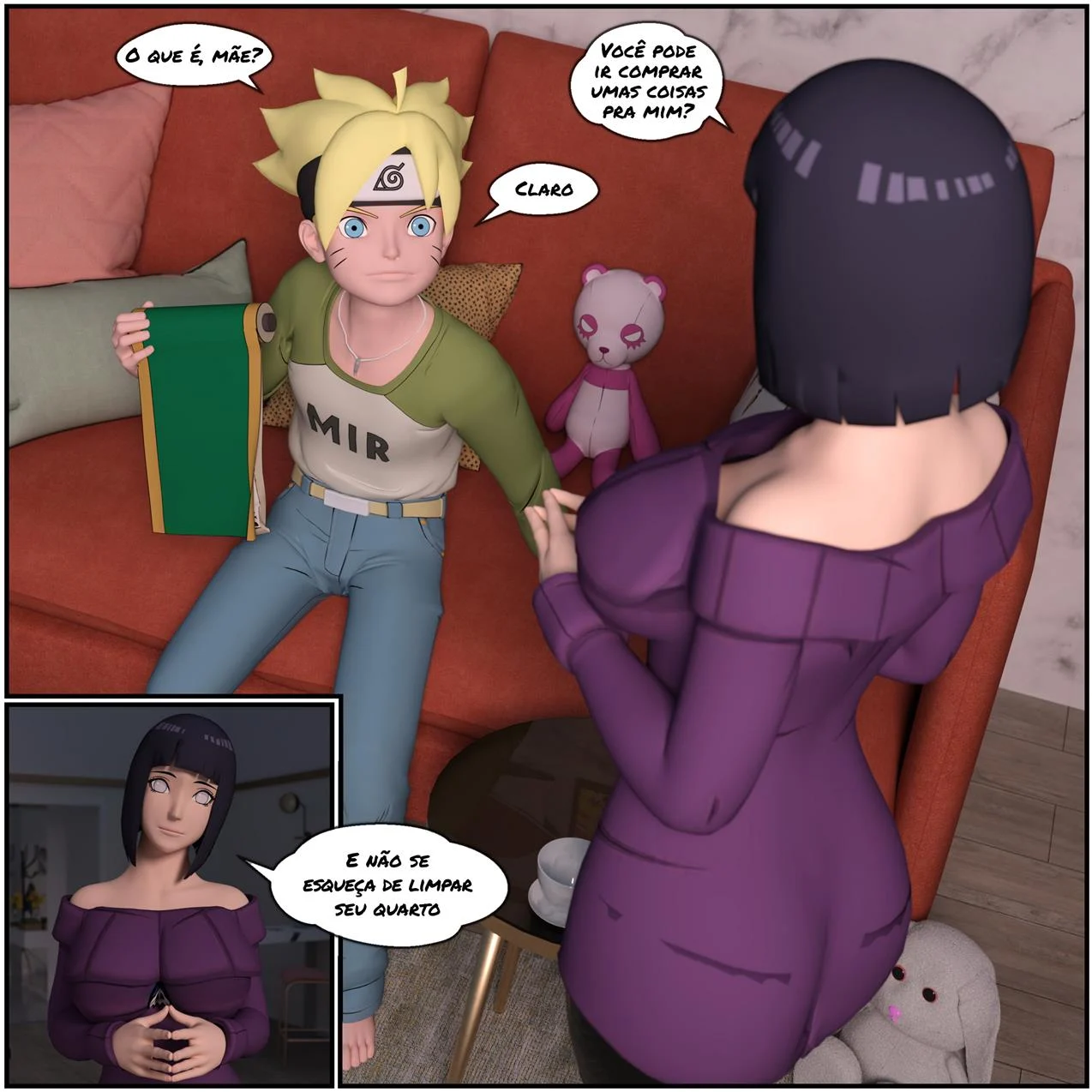 Boruto e o pergaminho do Jiraiya