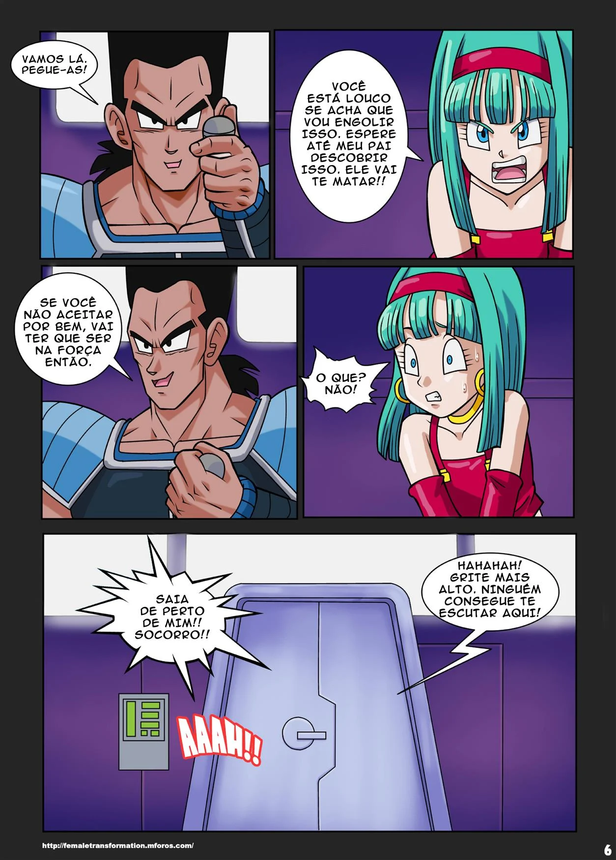 Bra a putinha saiyajin