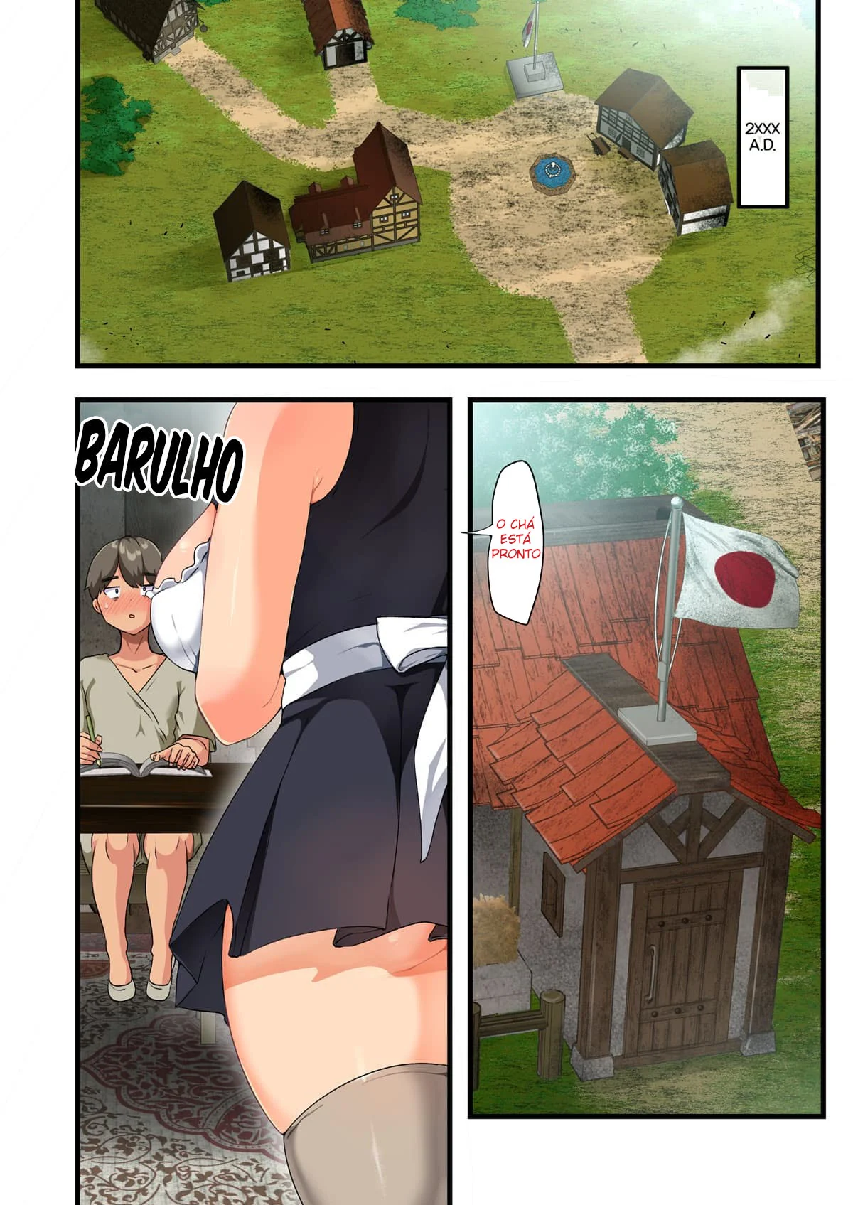 Ao Fim da Guerra, Eu Trouxe uma Bela Androide Peituda Para Minha Casa