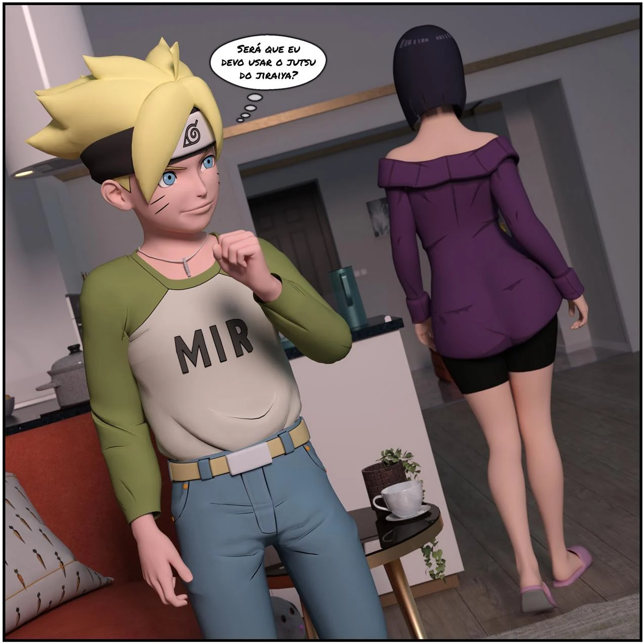 Boruto e o pergaminho do Jiraiya