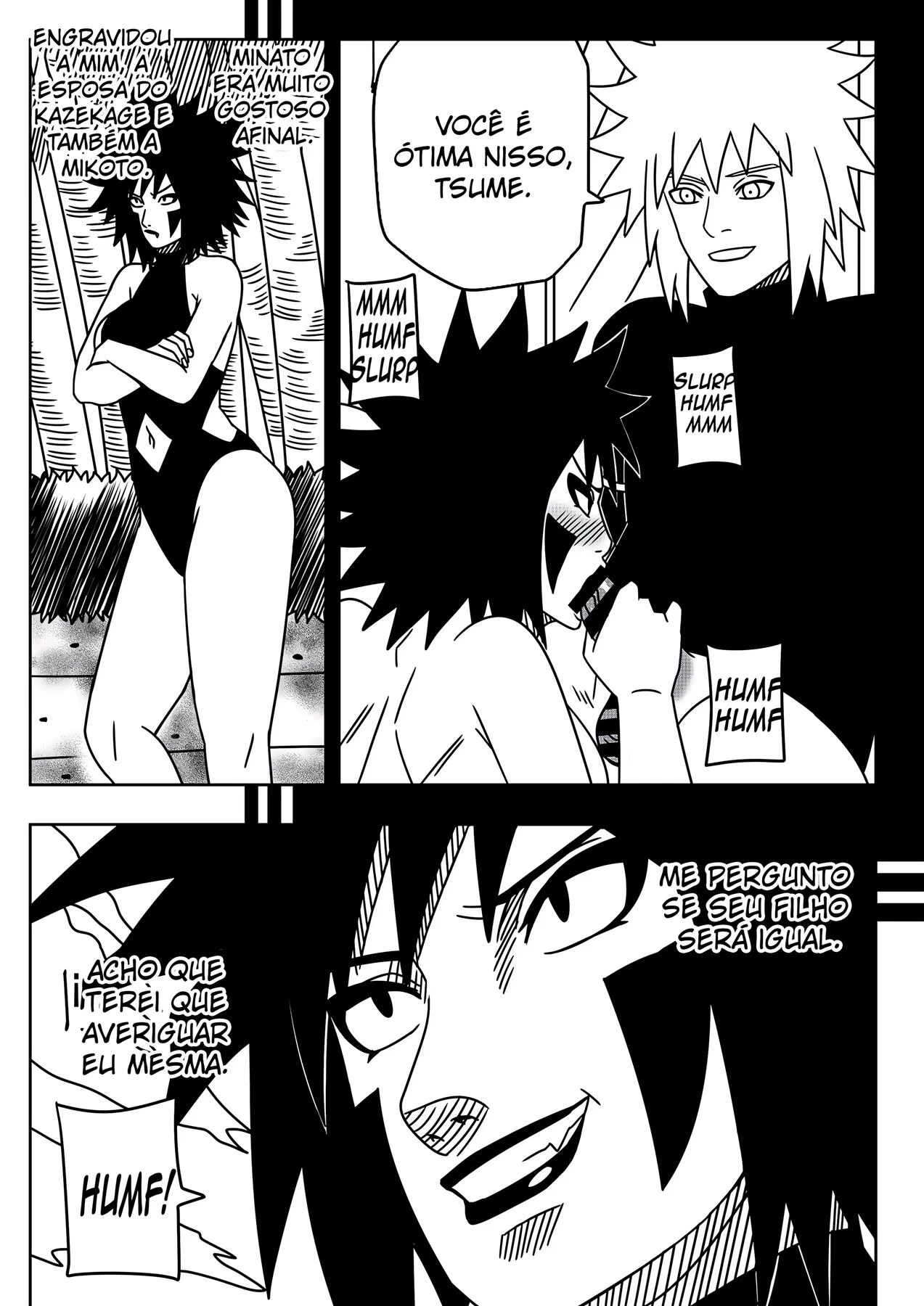 Anko fodendo as ninjas de Konoha