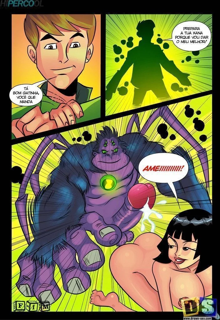 Ben 10 Hentai porno comendo a namorada