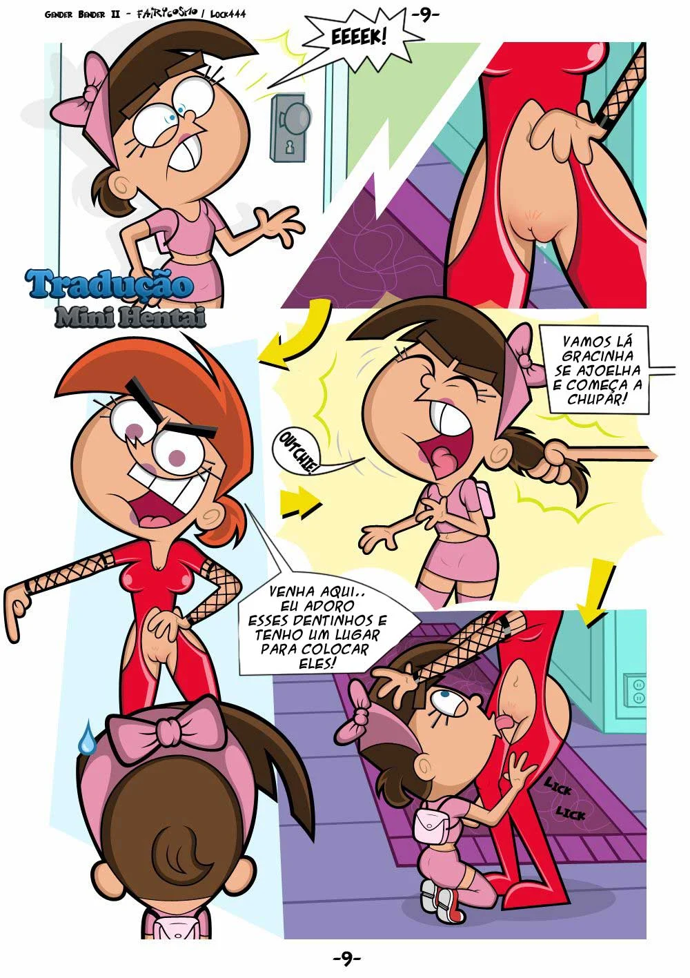 Cartoon Hentai Os Padrinhos Mágicos