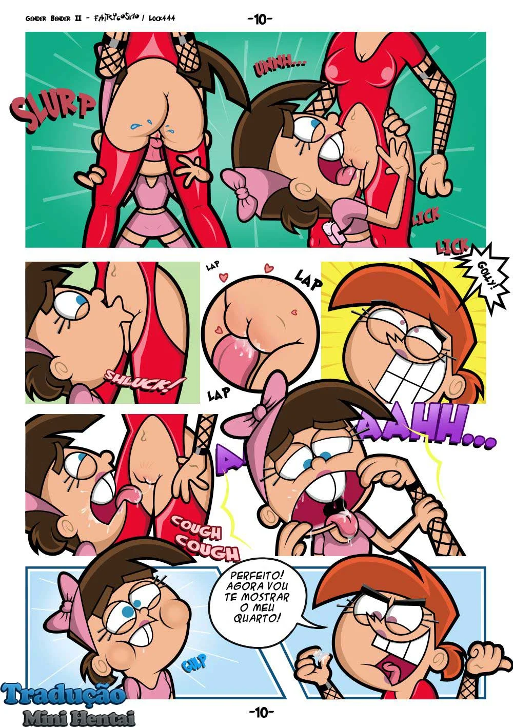 Cartoon Hentai Os Padrinhos Mágicos