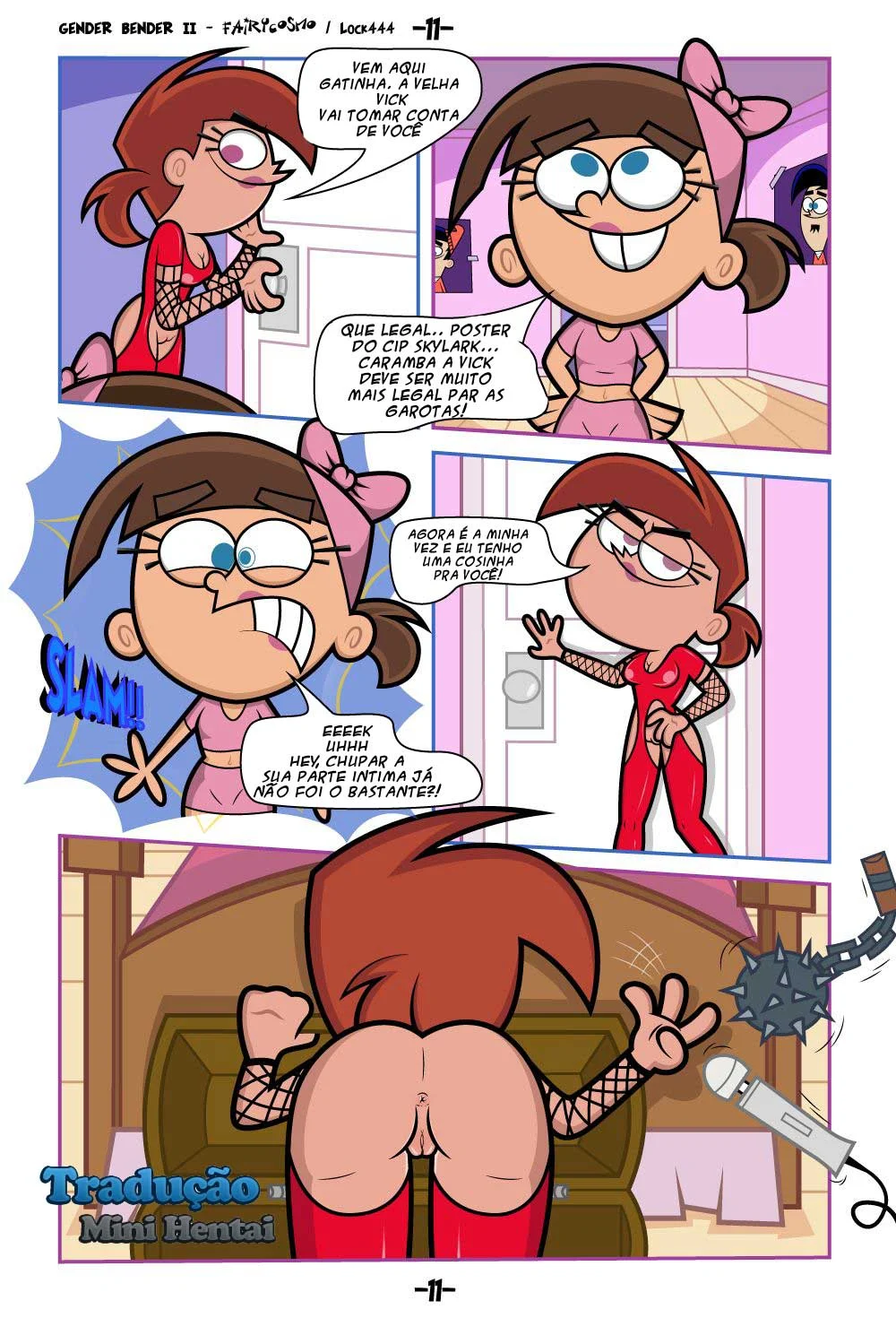 Cartoon Hentai Os Padrinhos Mágicos