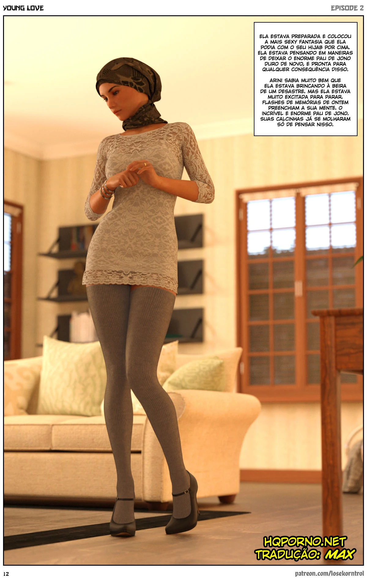 3D quadrinhos adulto jovem amor Parte 2