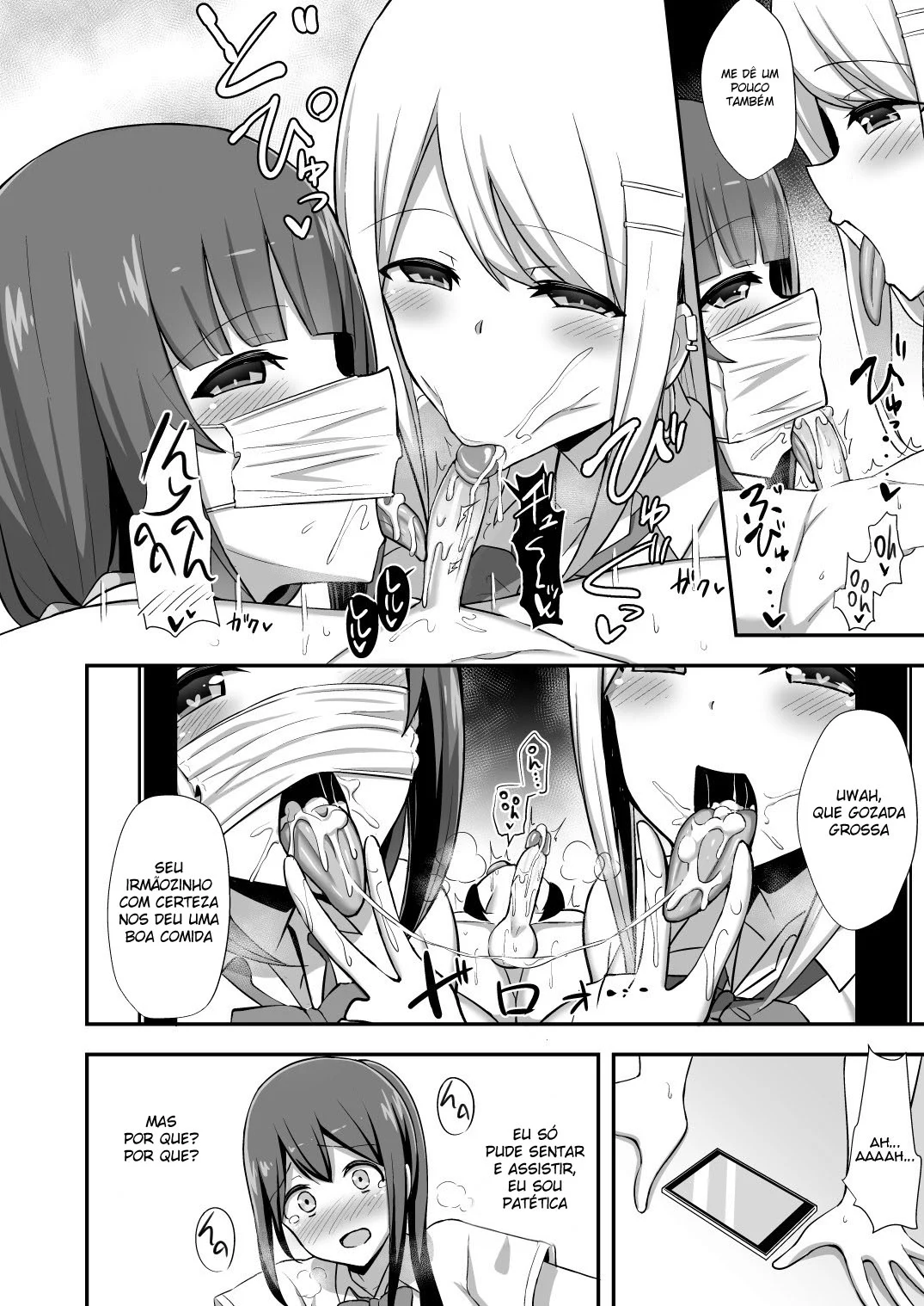 A Queda da Moralidade ~ Irmãozinho Roubado Por Duas Gyarus ~