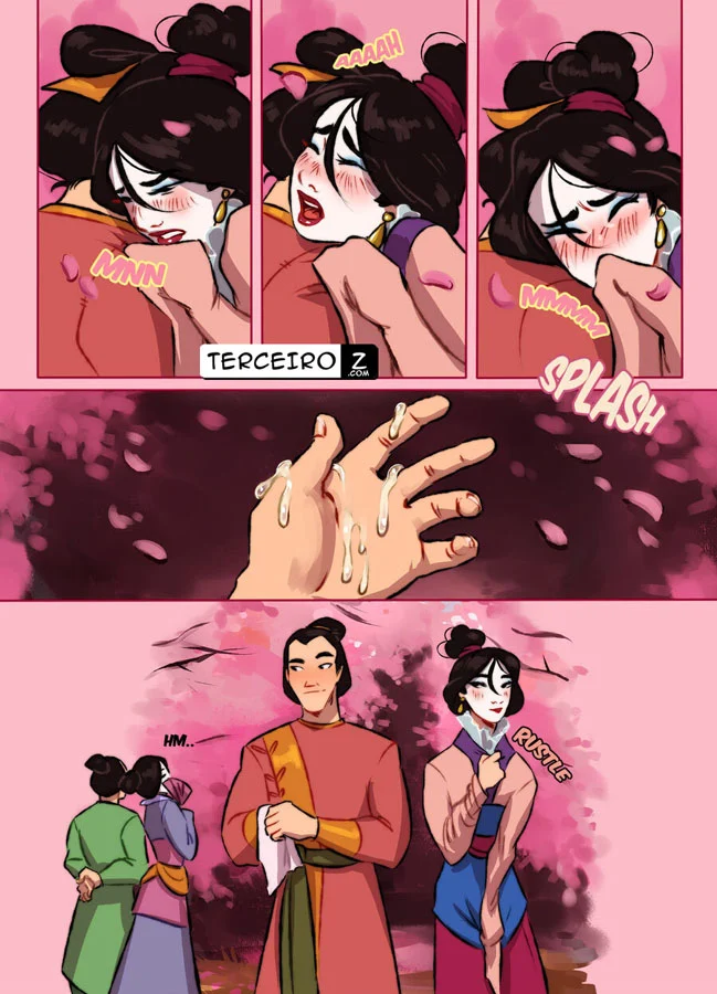 Comendo a guerreira Mulan