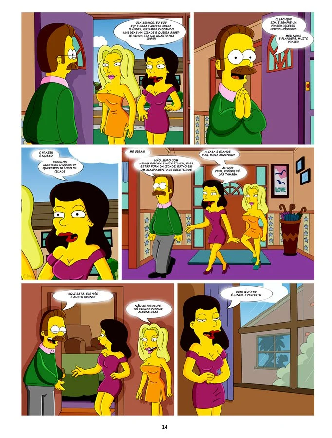 Boa foda em Familia Simpsons