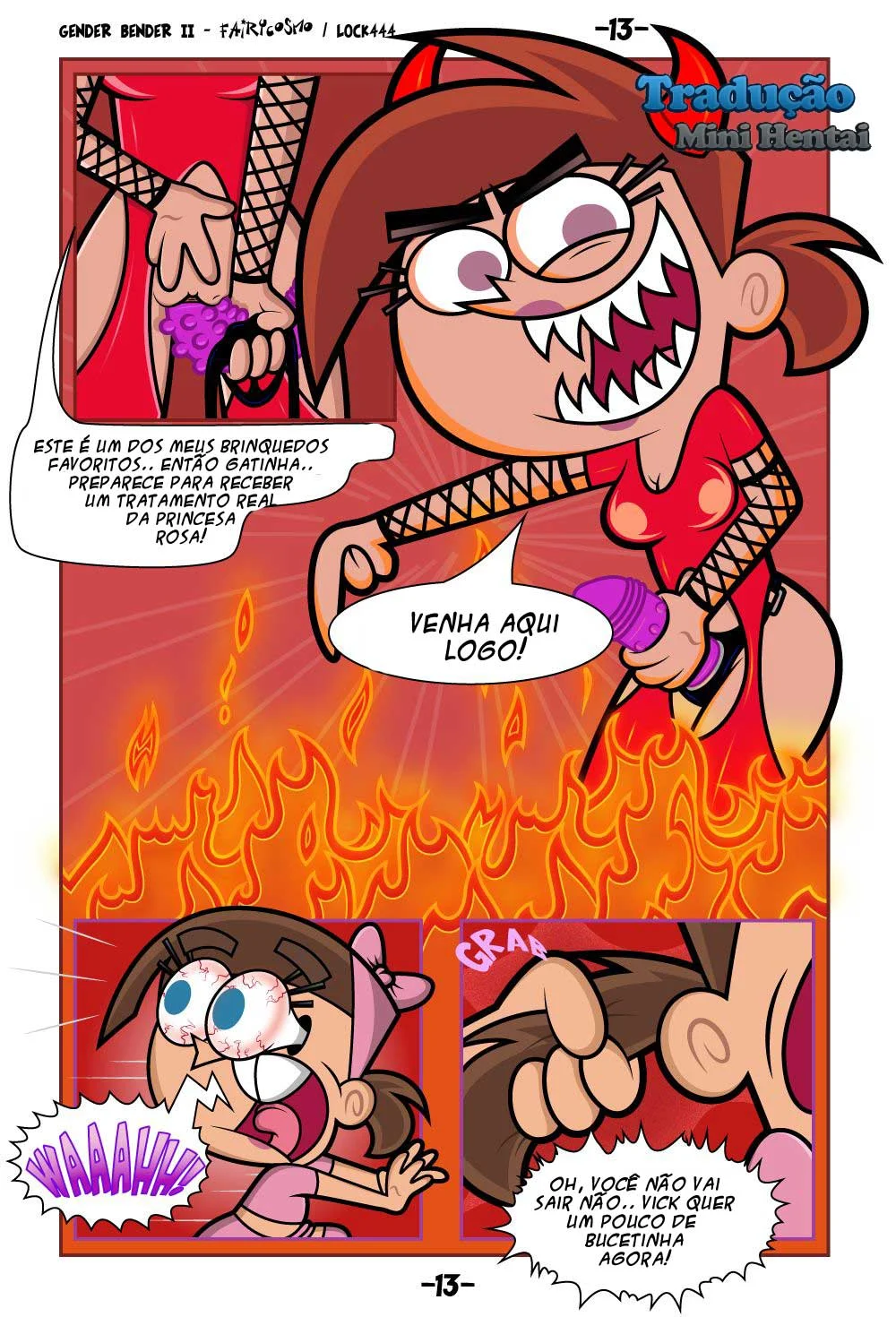 Cartoon Hentai Os Padrinhos Mágicos