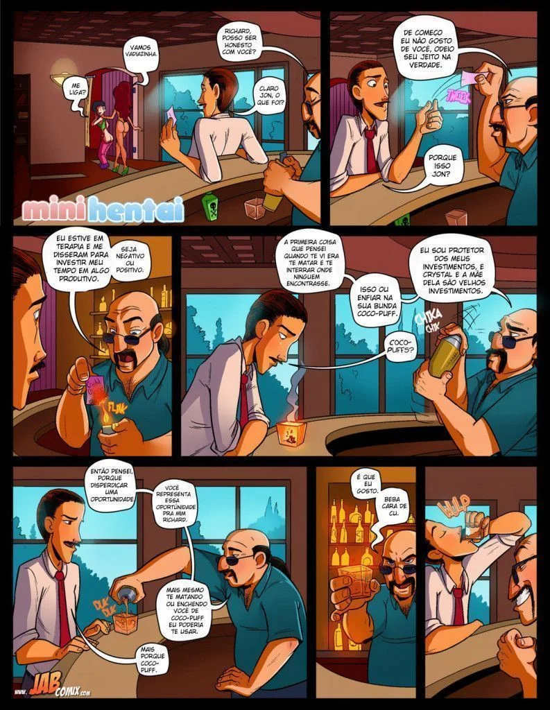 Ay papi 16 orgia em quadrinhos eróticos