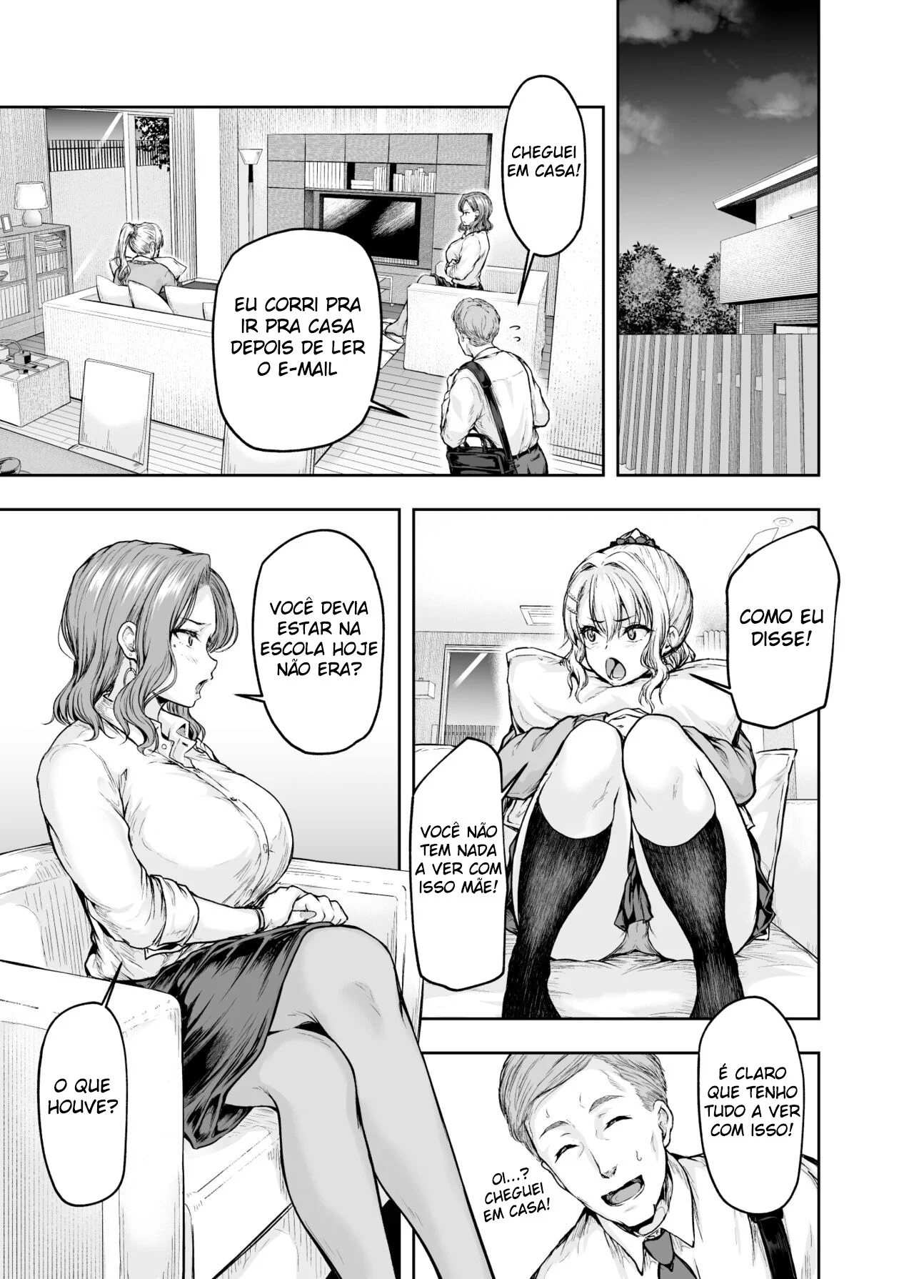 A Mamãe Está Apaixonada Pelo Pau Do Namorado Da Filha