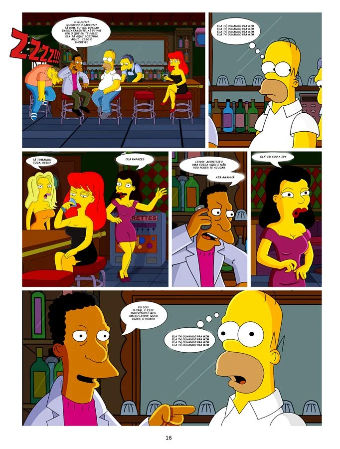 Boa foda em Familia Simpsons