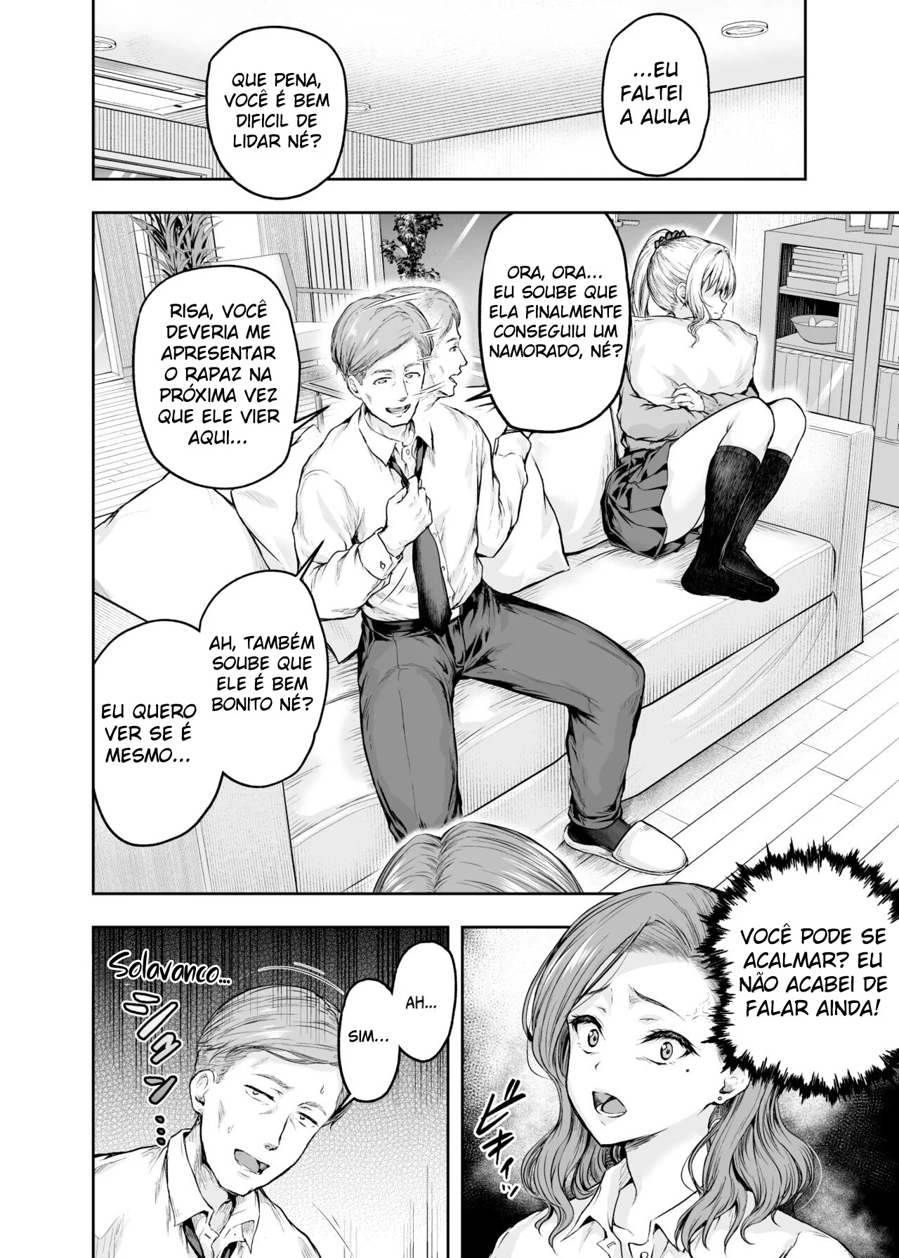 A Mamãe Está Apaixonada Pelo Pau Do Namorado Da Filha