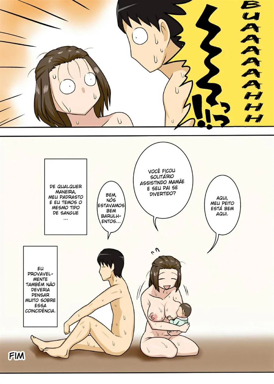 Chupando as tetas da mamãe