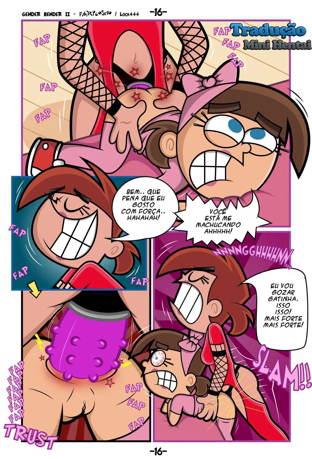 Cartoon Hentai Os Padrinhos Mágicos