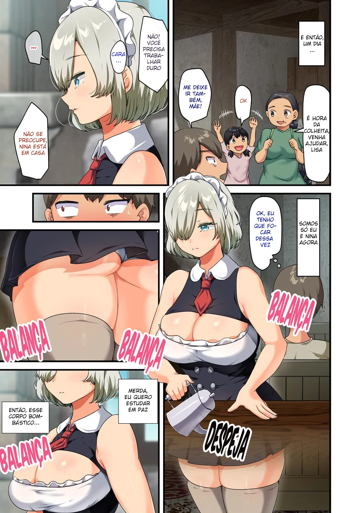 Ao Fim da Guerra, Eu Trouxe uma Bela Androide Peituda Para Minha Casa