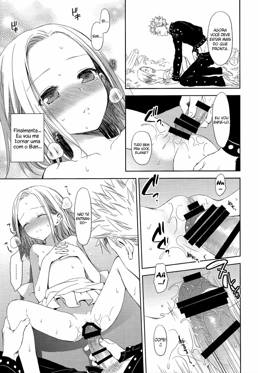 Ban arrombando bucetinha da Elaine