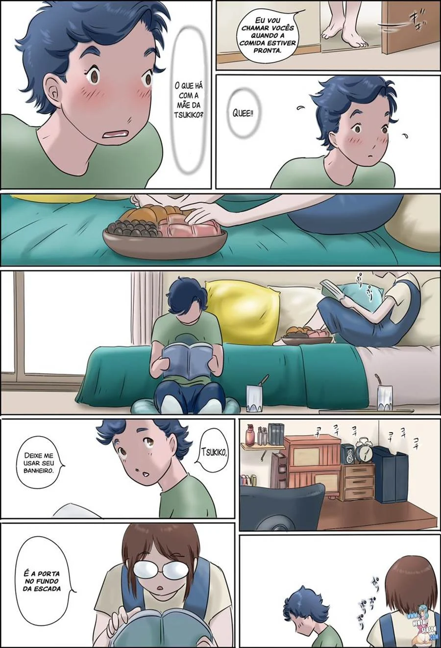 Comi a mãe da minha colega