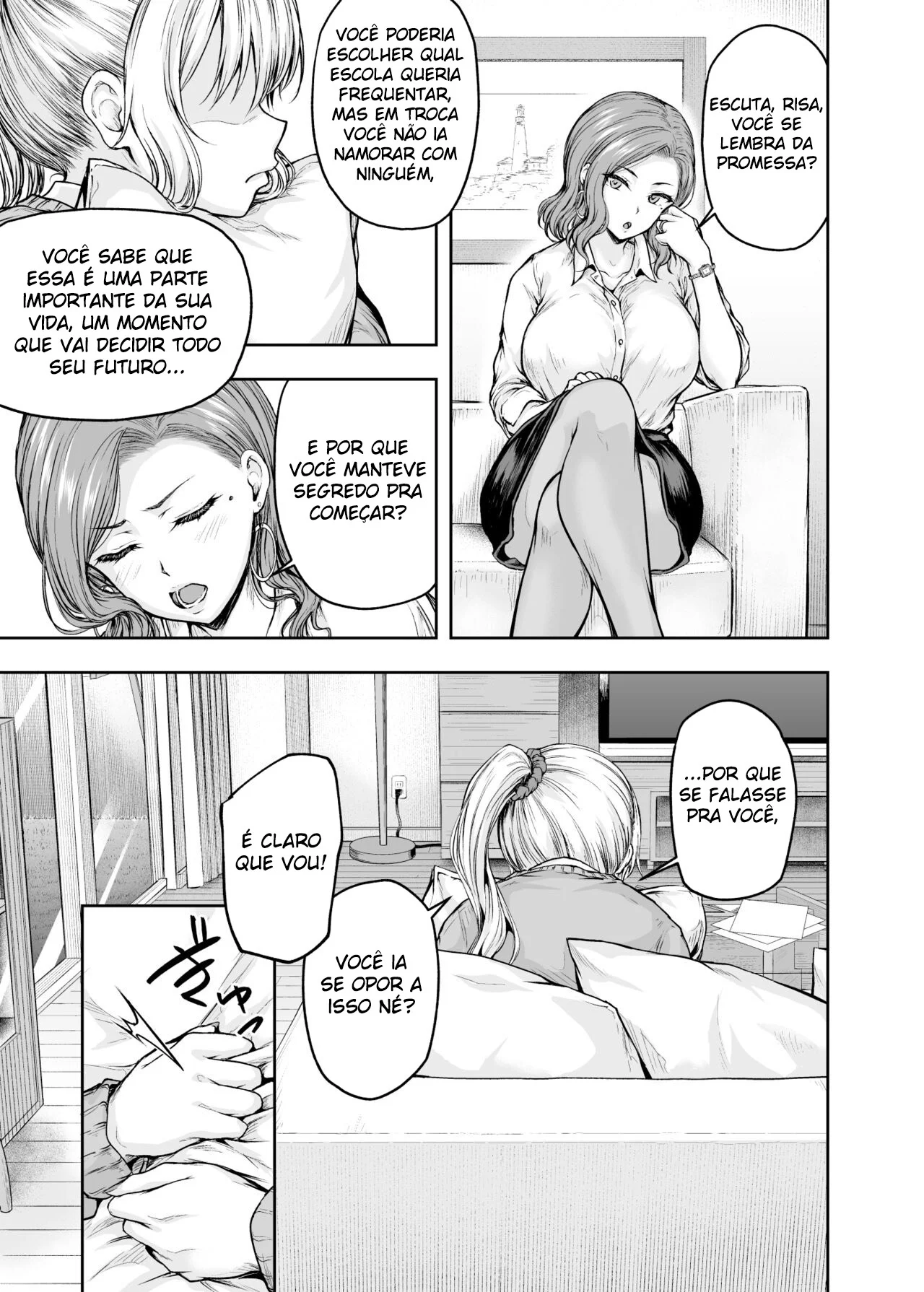 A Mamãe Está Apaixonada Pelo Pau Do Namorado Da Filha