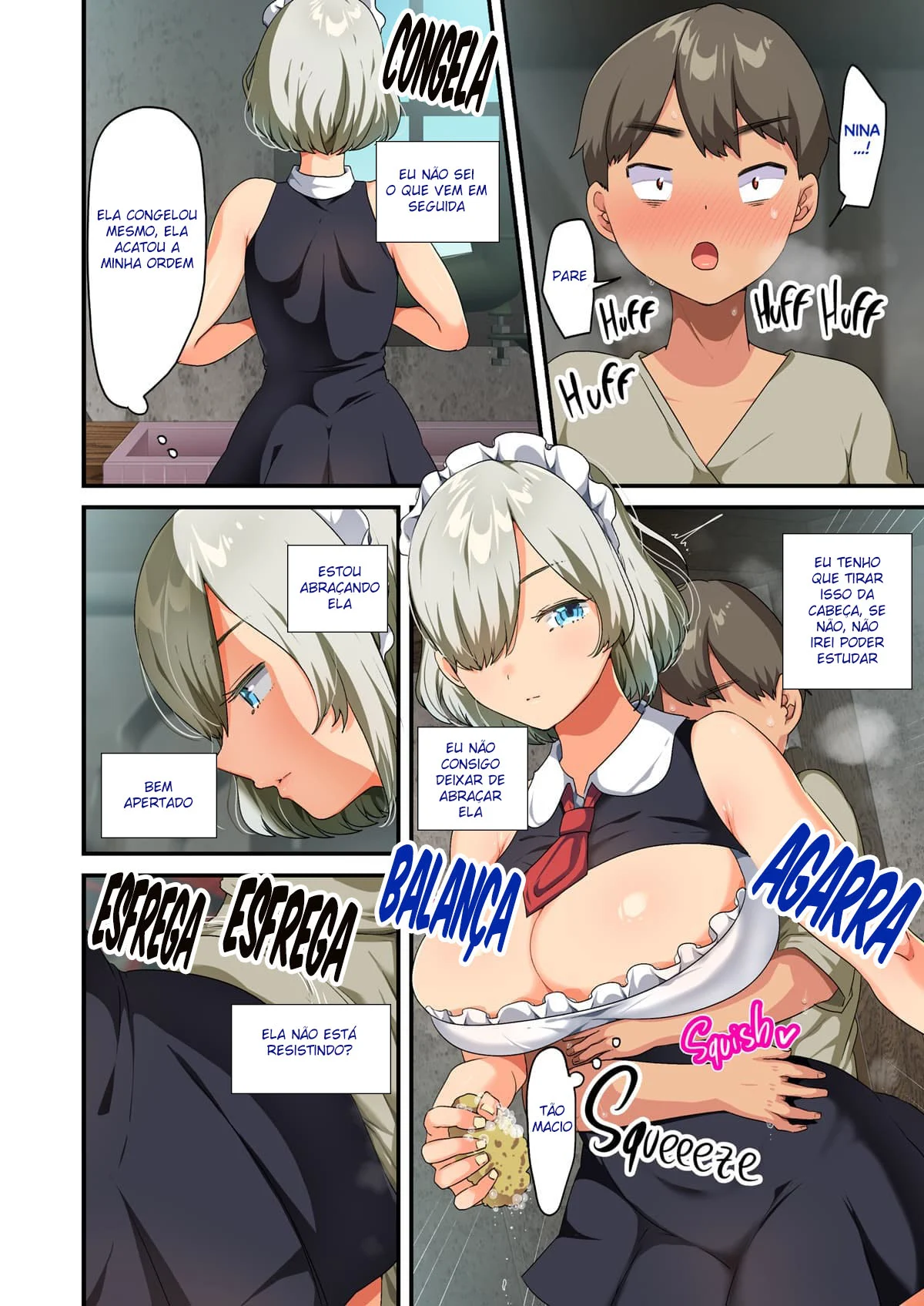 Ao Fim da Guerra, Eu Trouxe uma Bela Androide Peituda Para Minha Casa