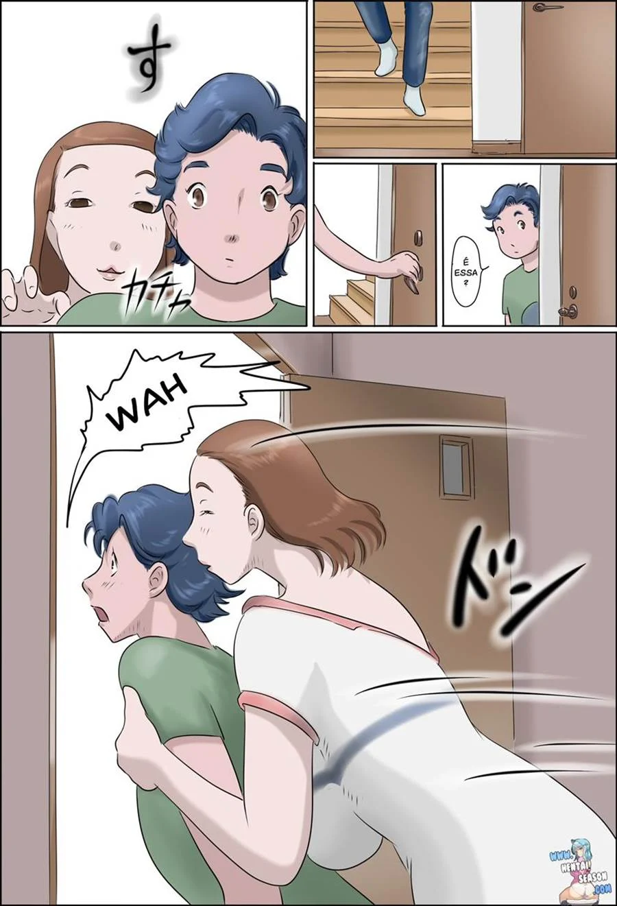 Comi a mãe da minha colega