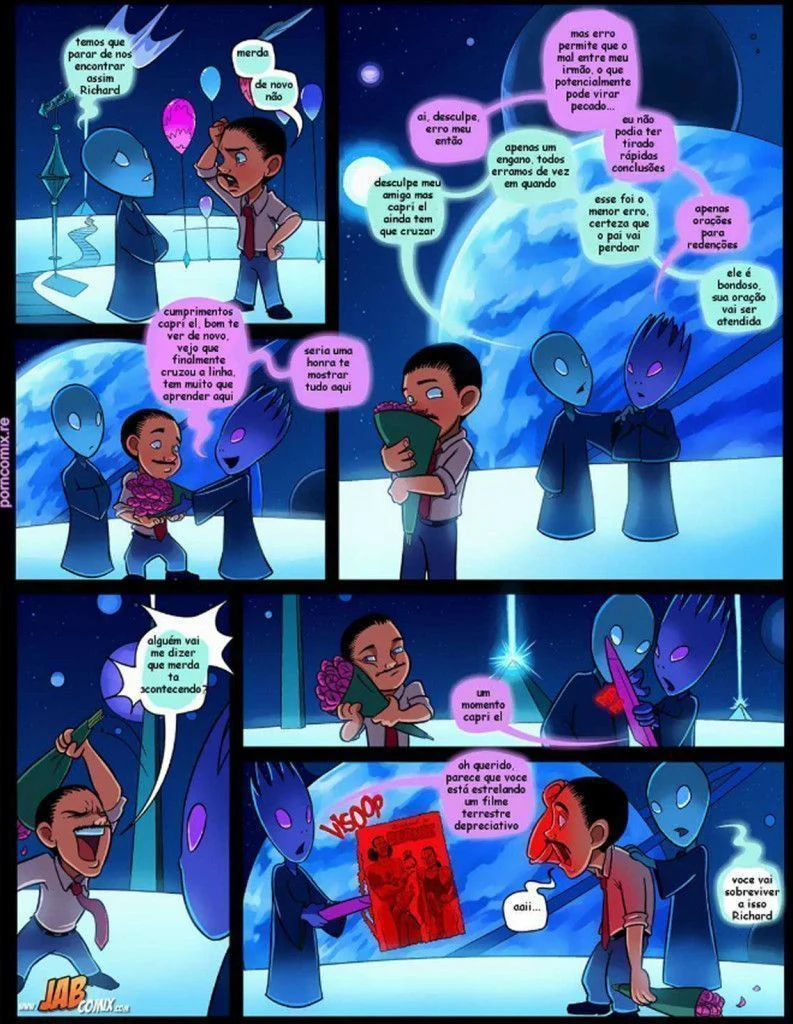 Ay papi 16 orgia em quadrinhos eróticos