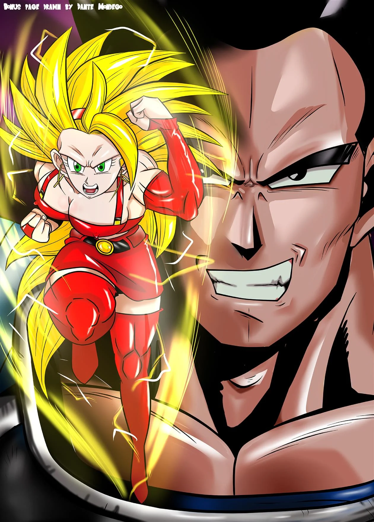 Bra a putinha saiyajin 2