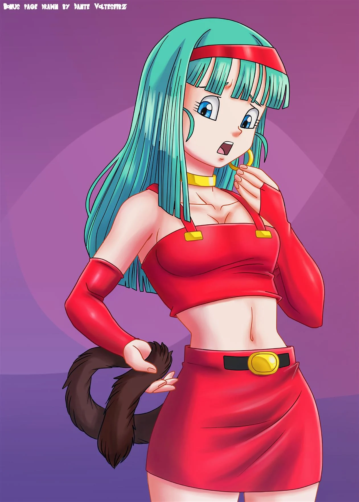 Bra a putinha saiyajin 2