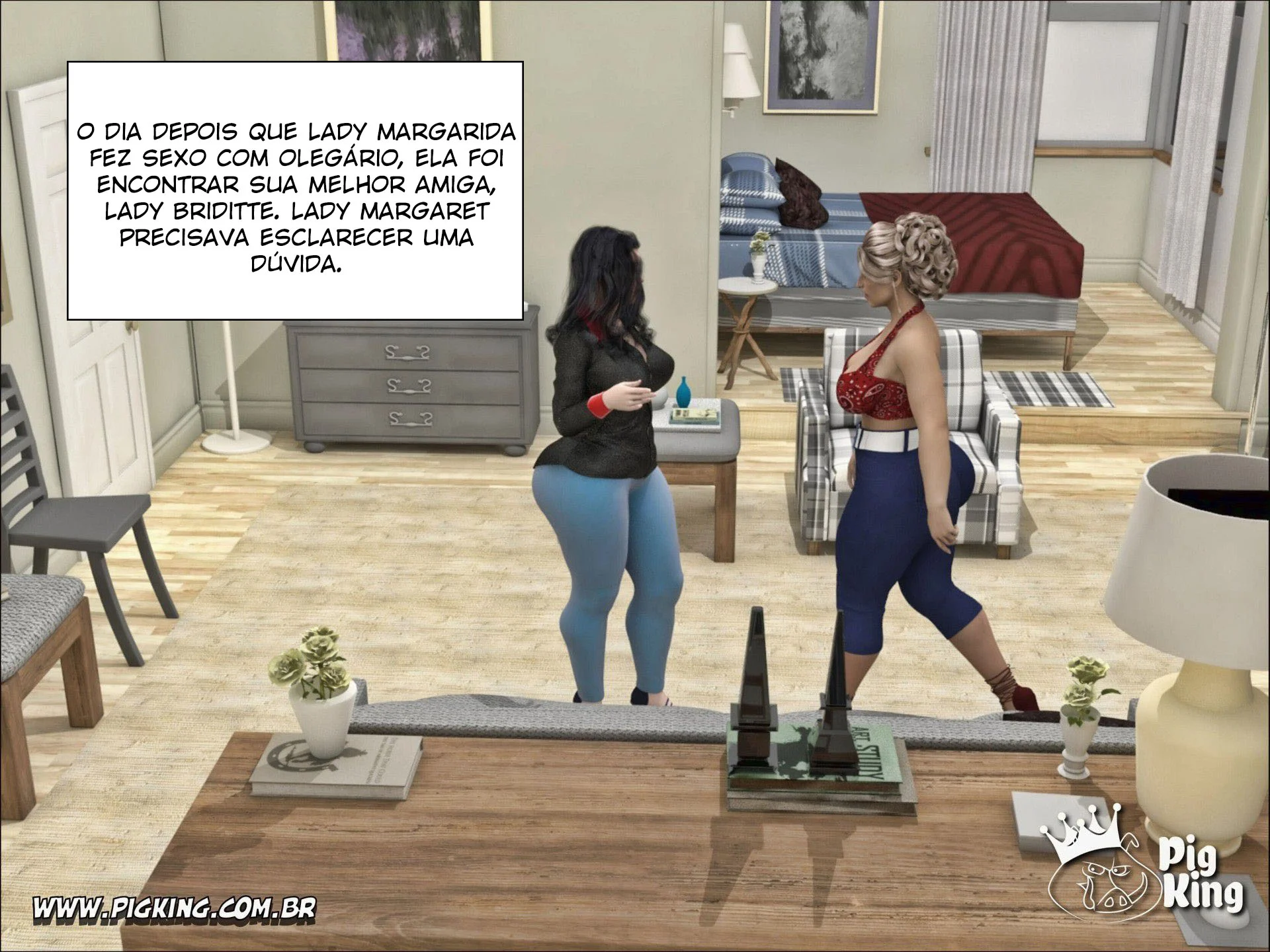 Best Friends – Margaret, Brigitte, Dominique [PigKing]