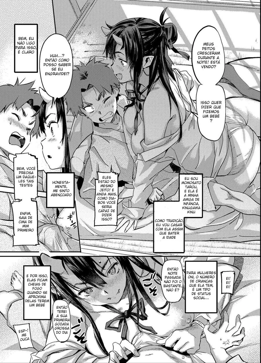 A Garota Oni está em Chamas!