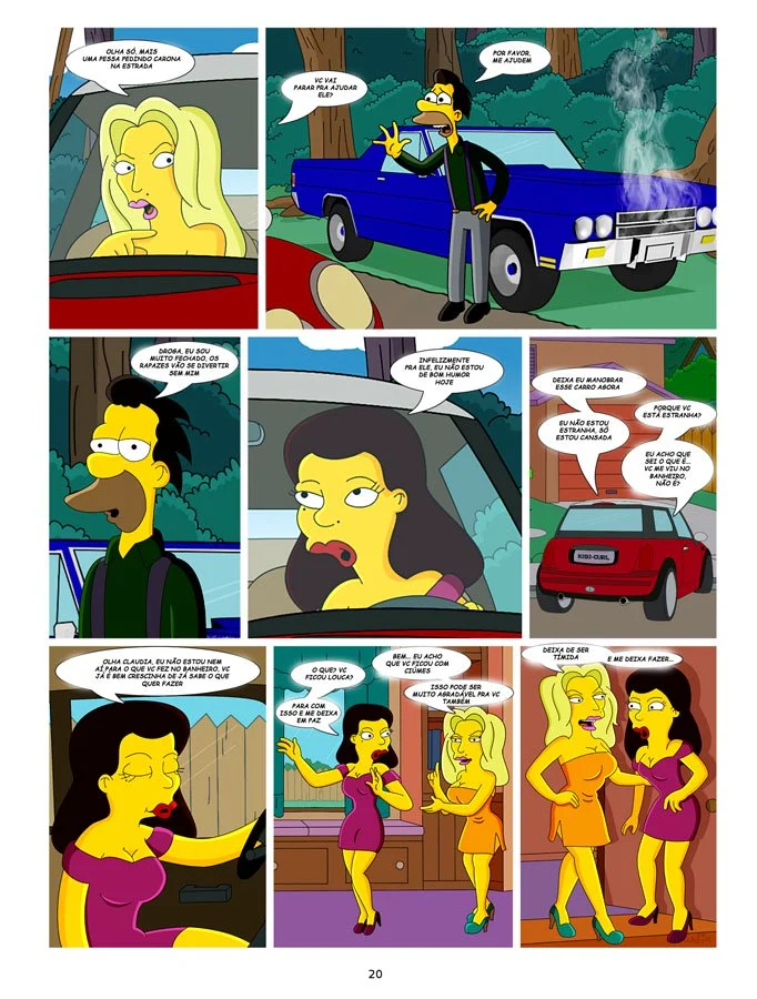 Boa foda em Familia Simpsons