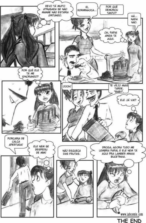 Ay Papi 01 quadrinhos eróticos incesto o inicio