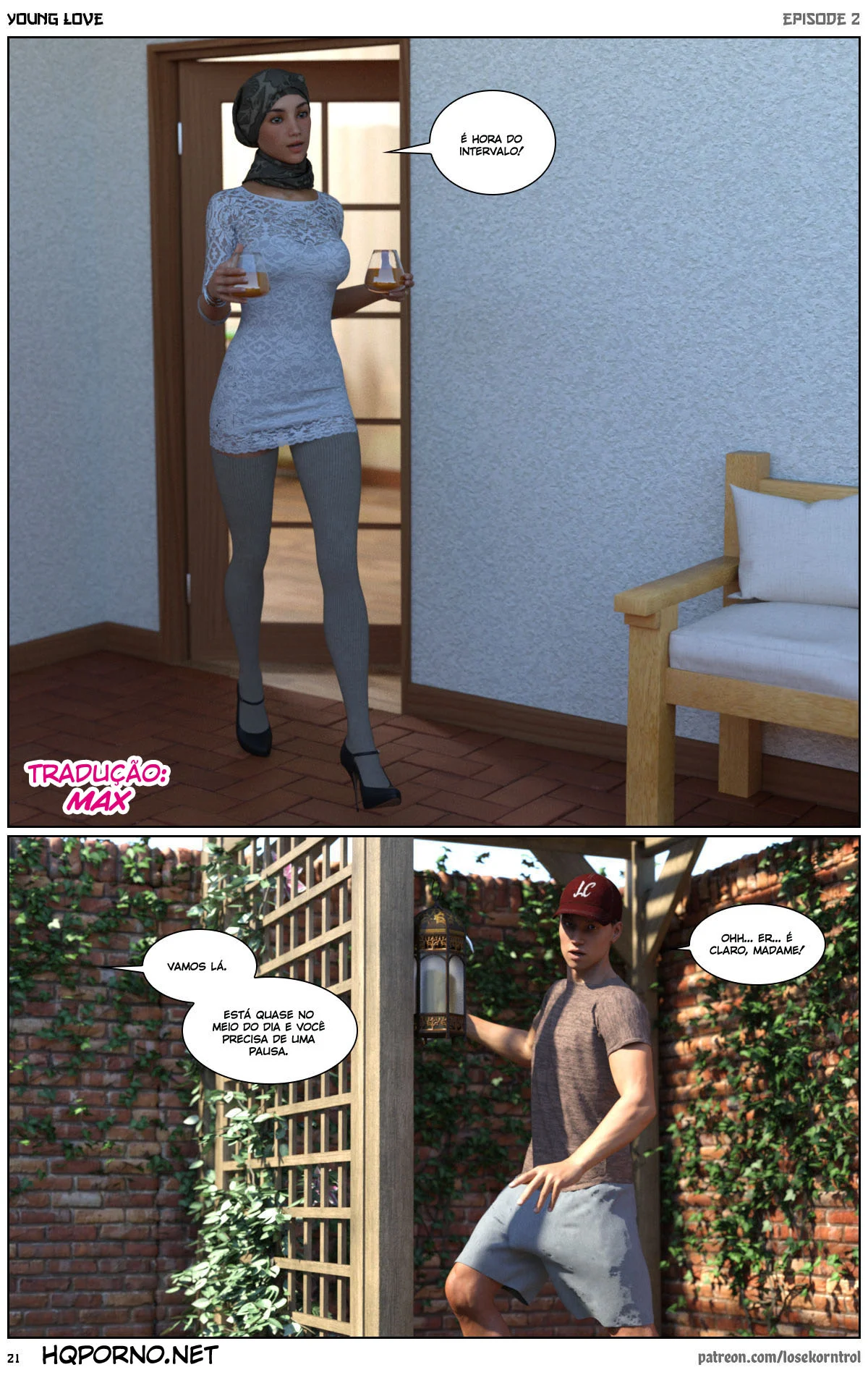 3D quadrinhos adulto jovem amor Parte 2