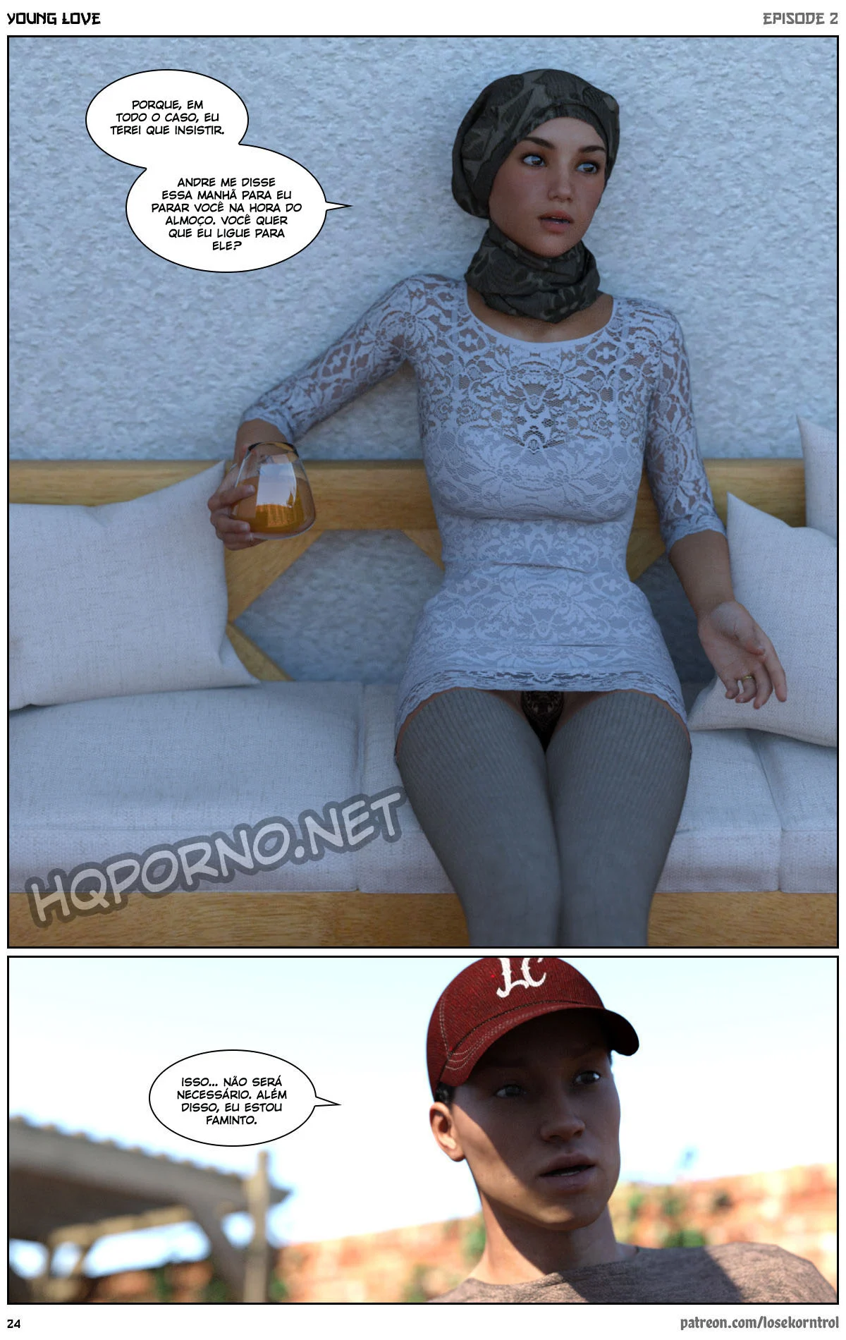 3D quadrinhos adulto jovem amor Parte 2