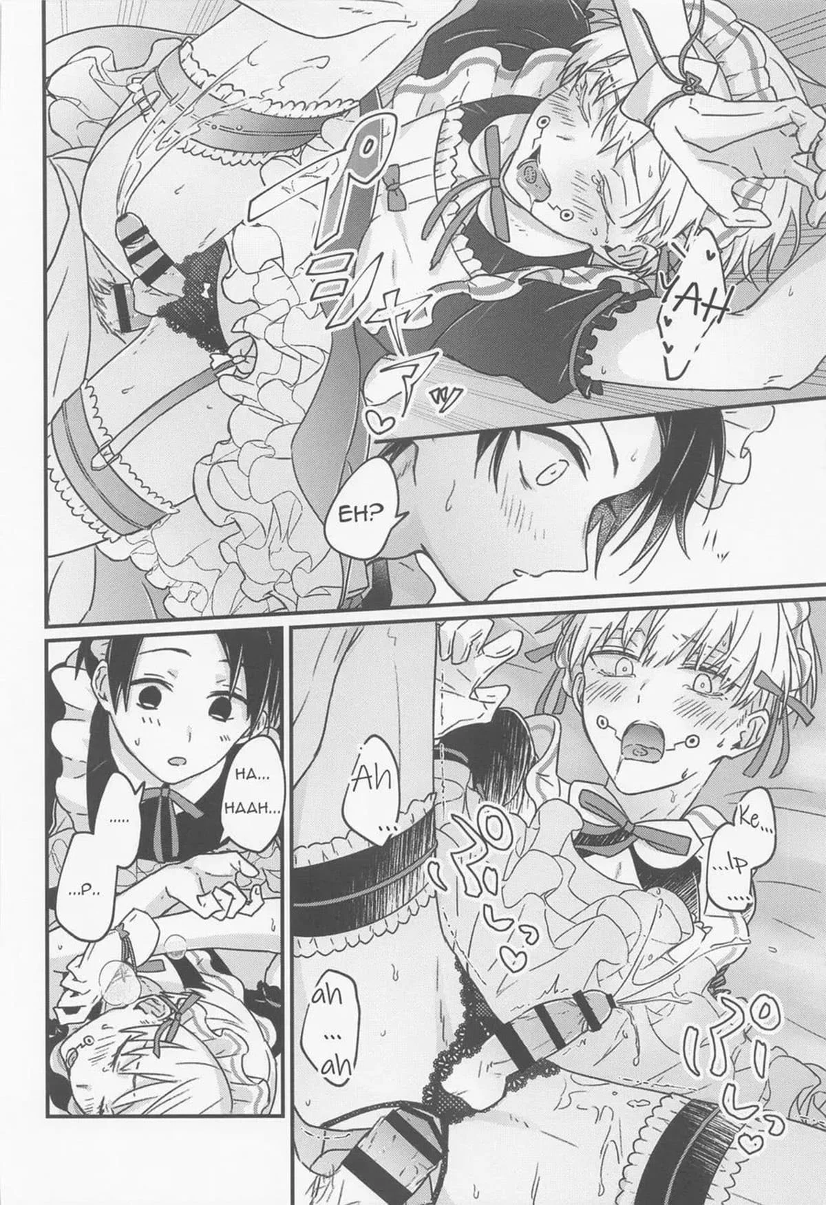 Boas-vindas vestido de empregada