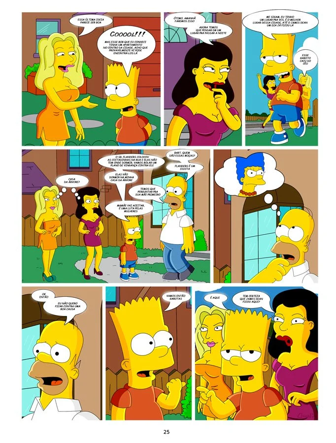 Boa foda em Familia Simpsons