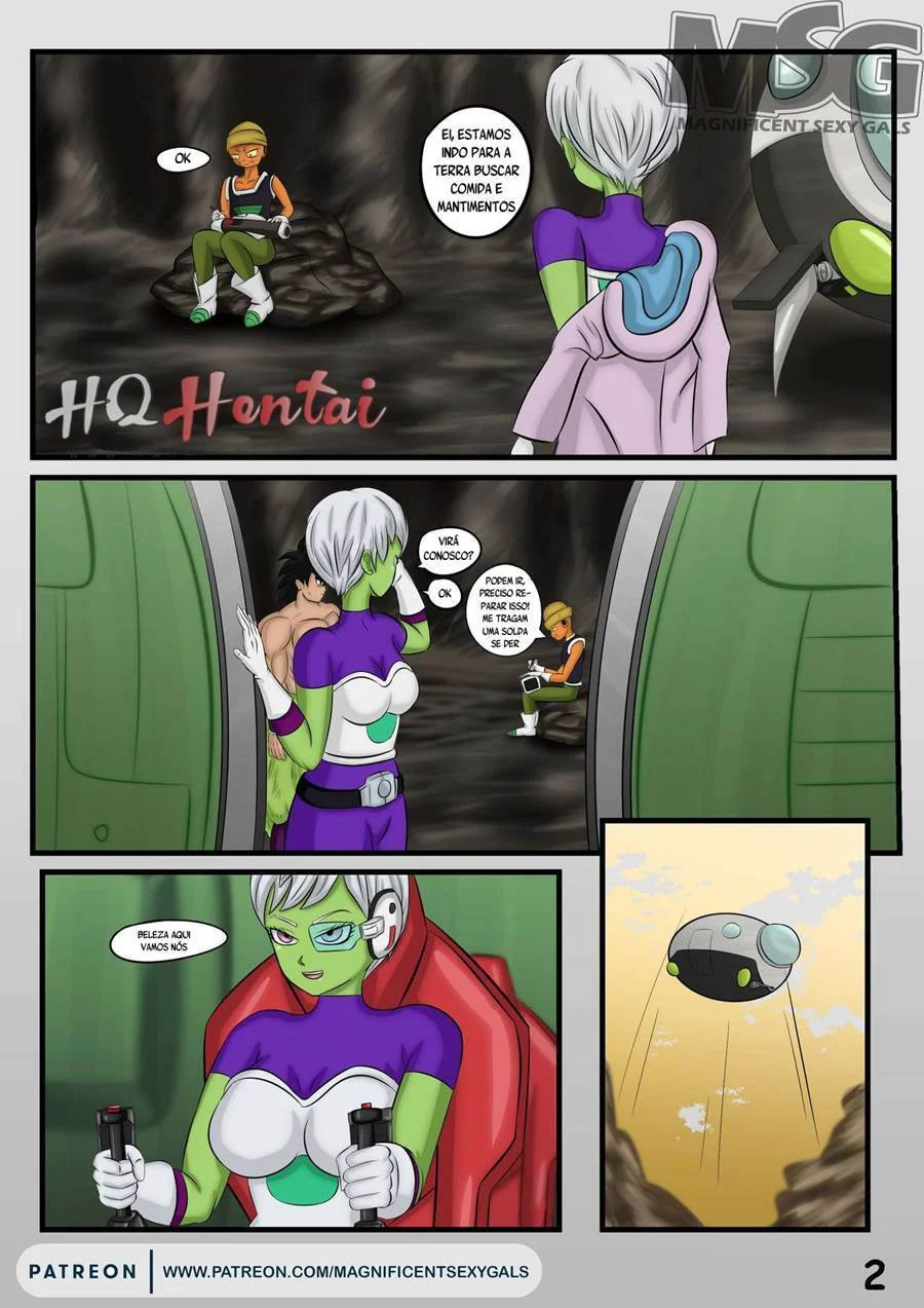 Broly fodendo Bulma é Cheelai